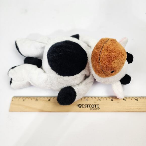 TY 2002 Pluffies 9" Cow "Grazer" Tylux Plush Stuffed Retired Clean & Soft EUC - Picture 7 of 7